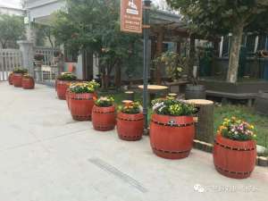 水泥花桶