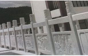 石材河堤护栏