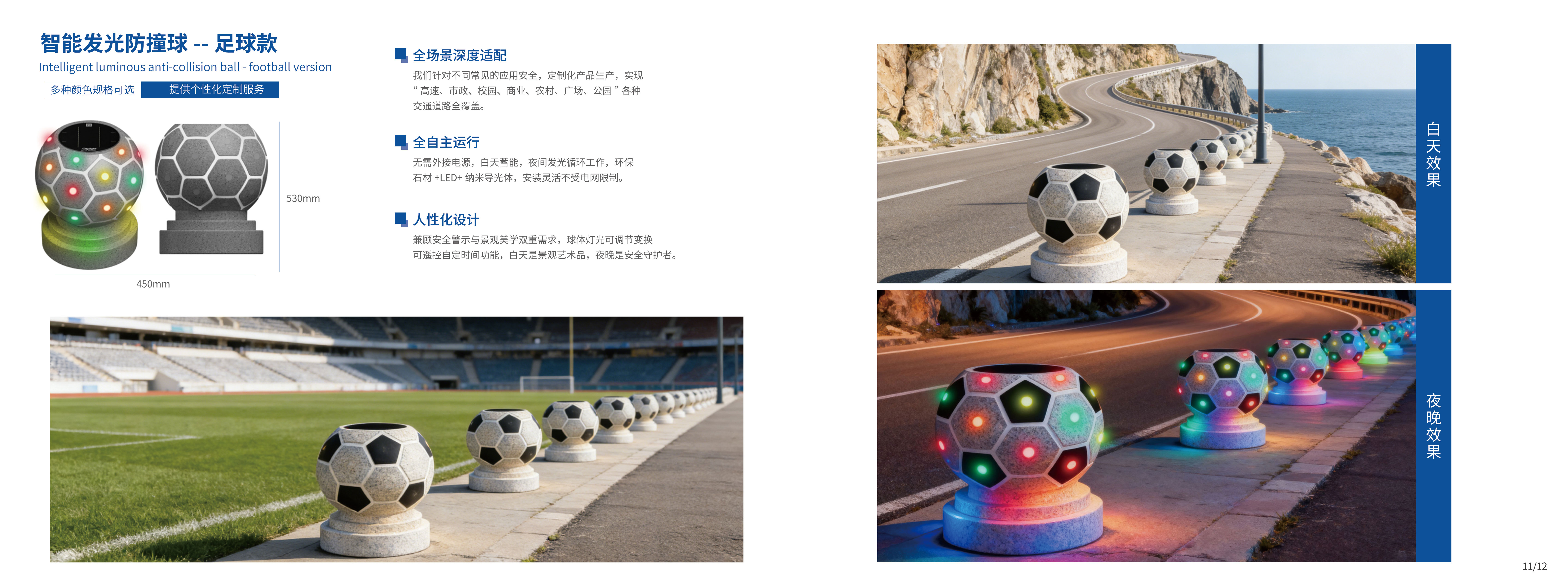 智能发光防撞球-足球款