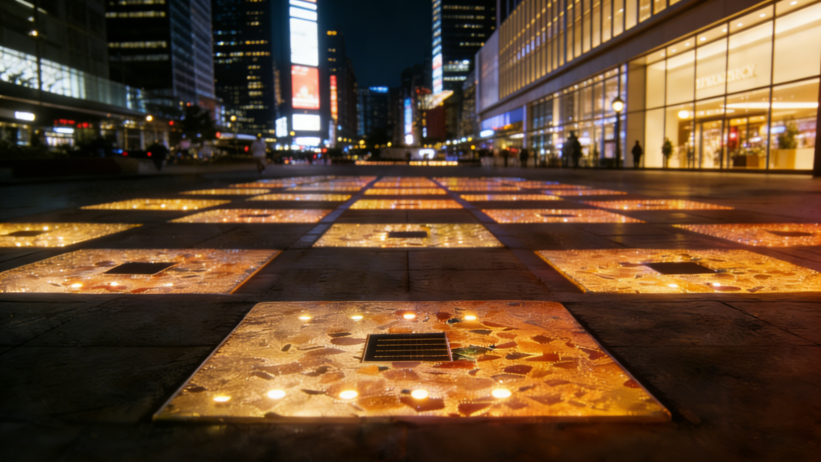 智能幻彩地铺石