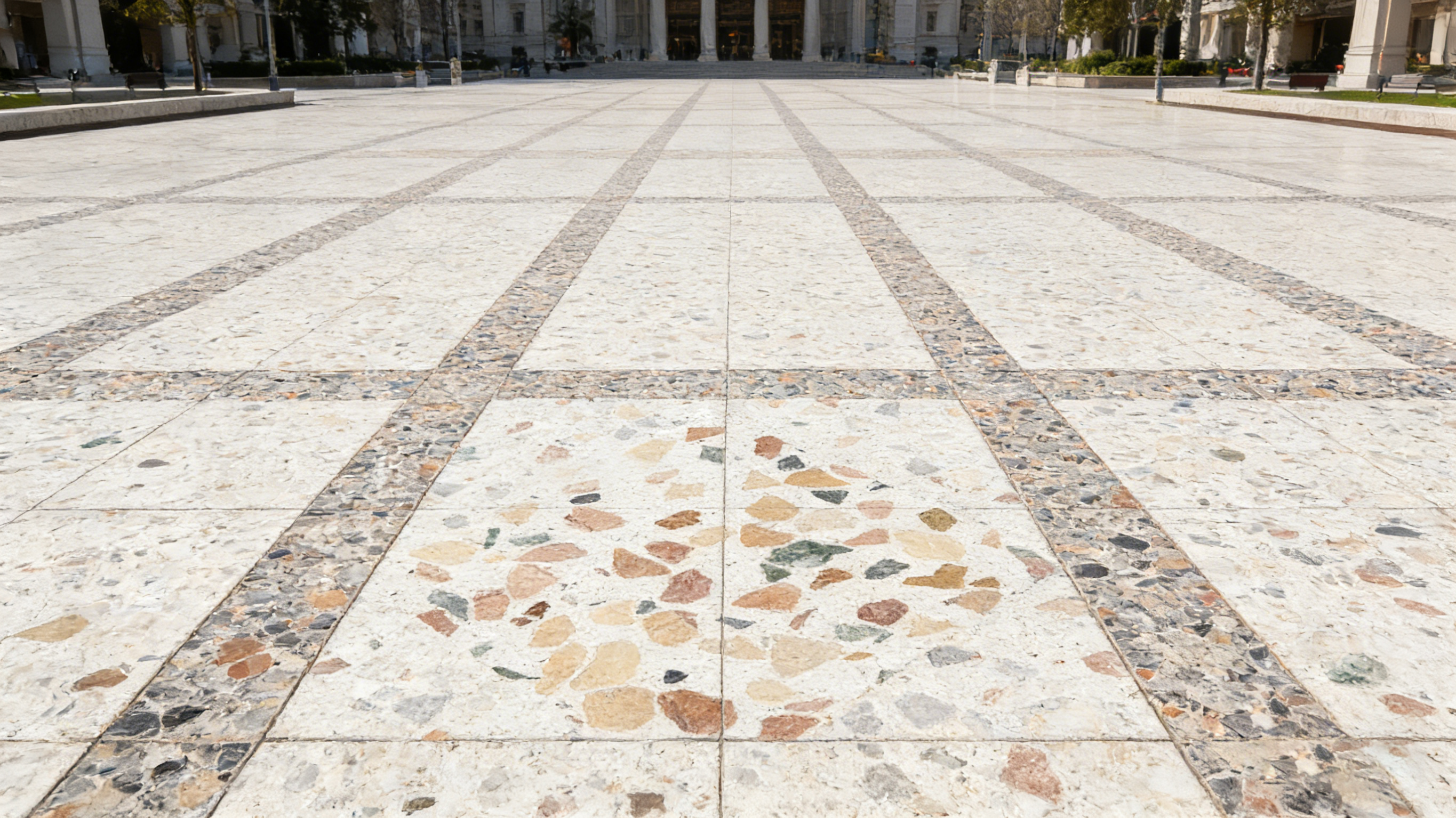 智能幻彩地铺石