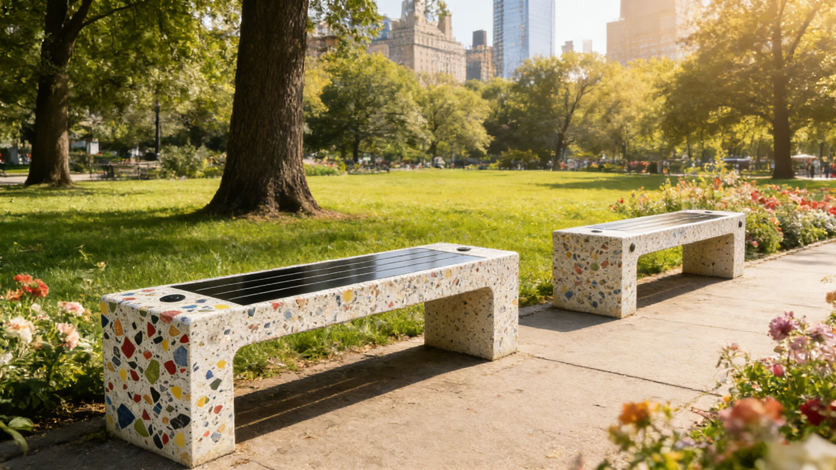 智能幻彩发光凳